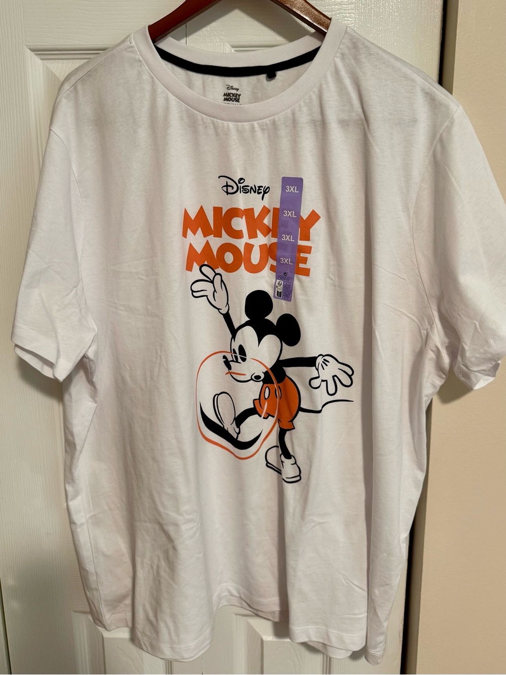 Disney Classic Mickey Mouse Slub Tee Size 3XL - NEW